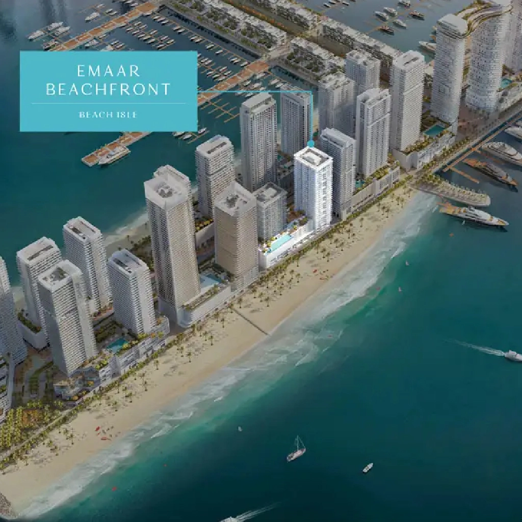 Emaar Beach Isle Location Image