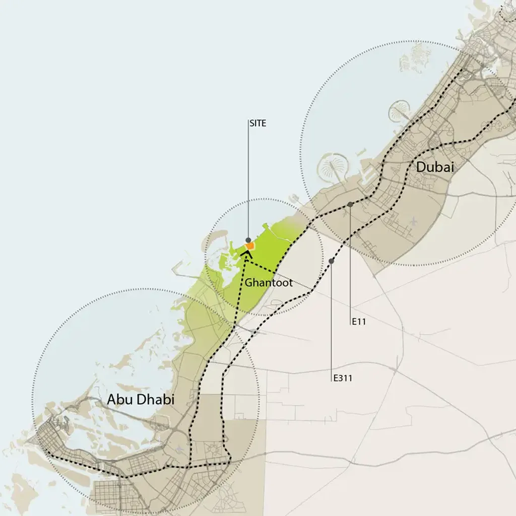 IMKAN Budoor Villas Connectivity Image