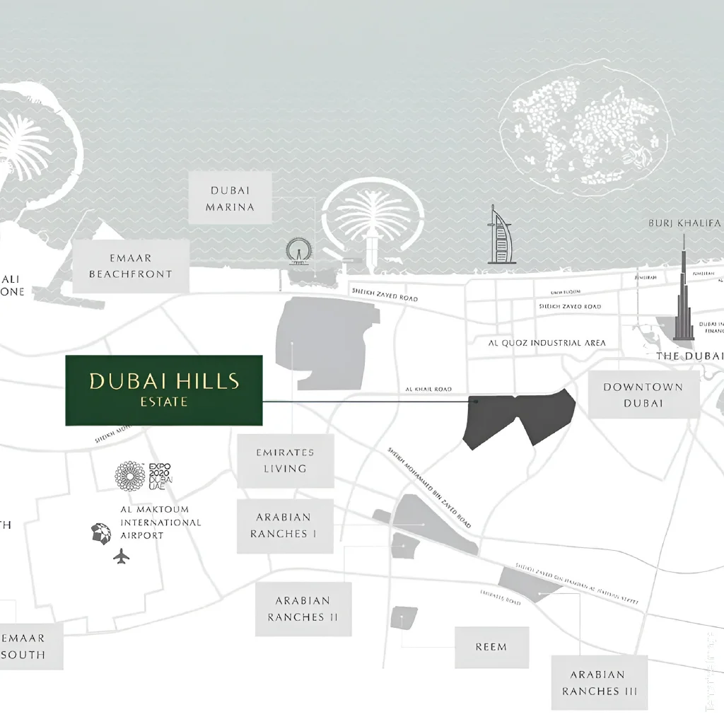 Emaar Address Residences Connectivity Image