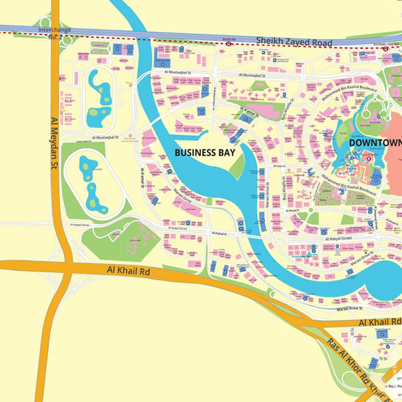 DAMAC Majestine Connectivity Image