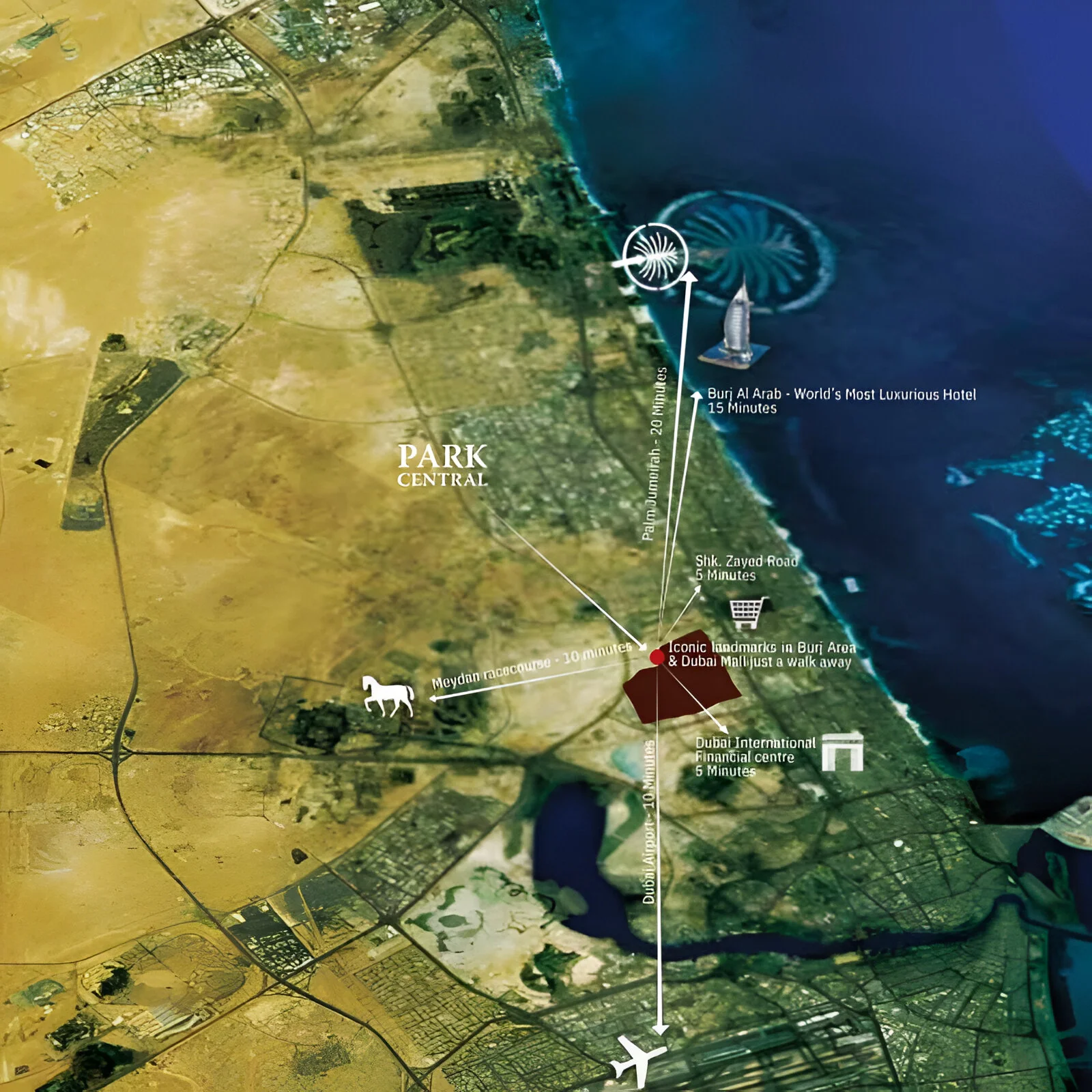 Damac Park Central Connectivity Image