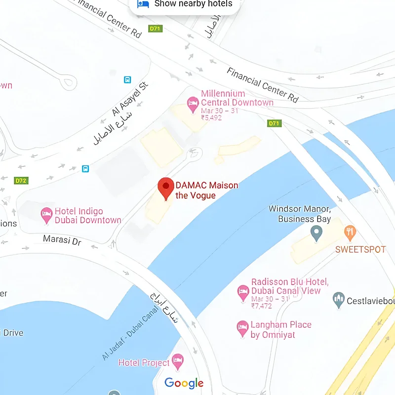 Damac Voleo Apartments Connectivity Image