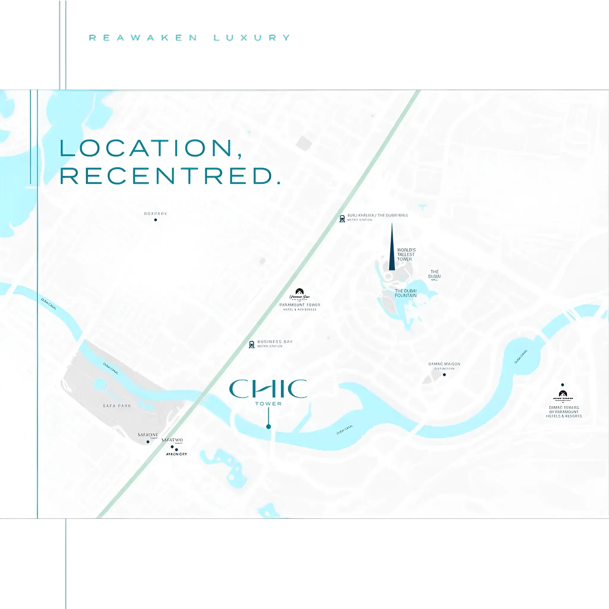 DAMAC Chic Tower Connectivity Image