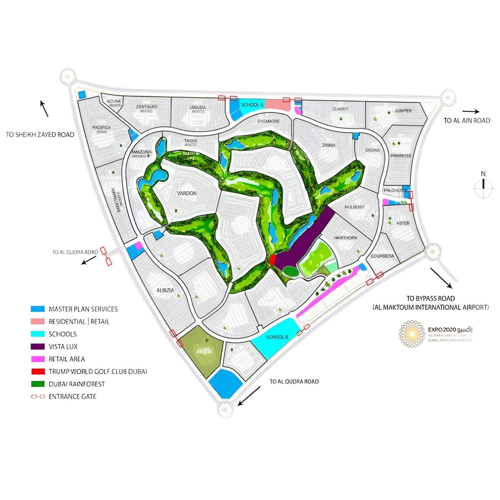 Akoya Selfie Villas Location Image