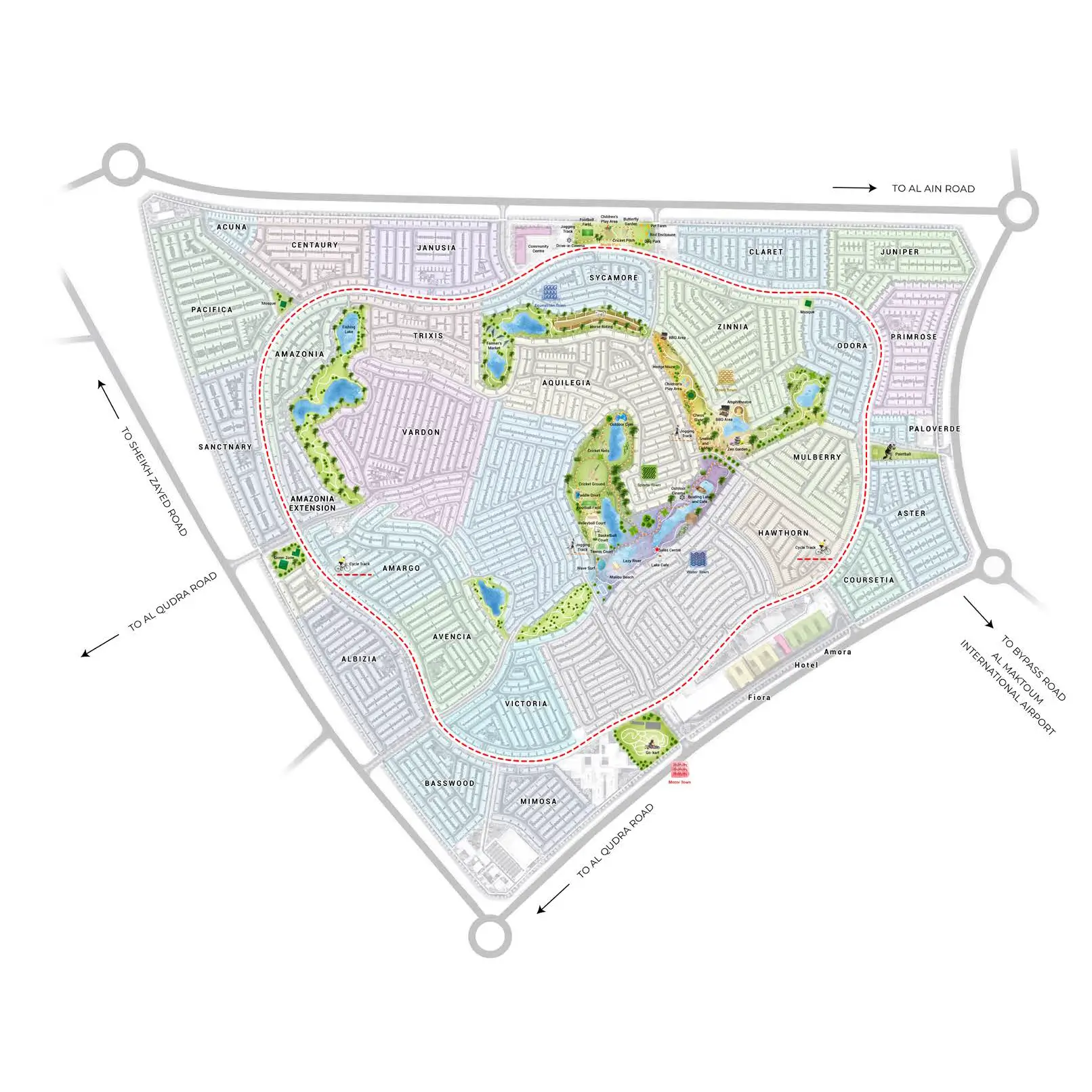 DAMAC Duo Location Image