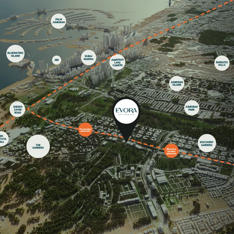 Evora Residence Location Image