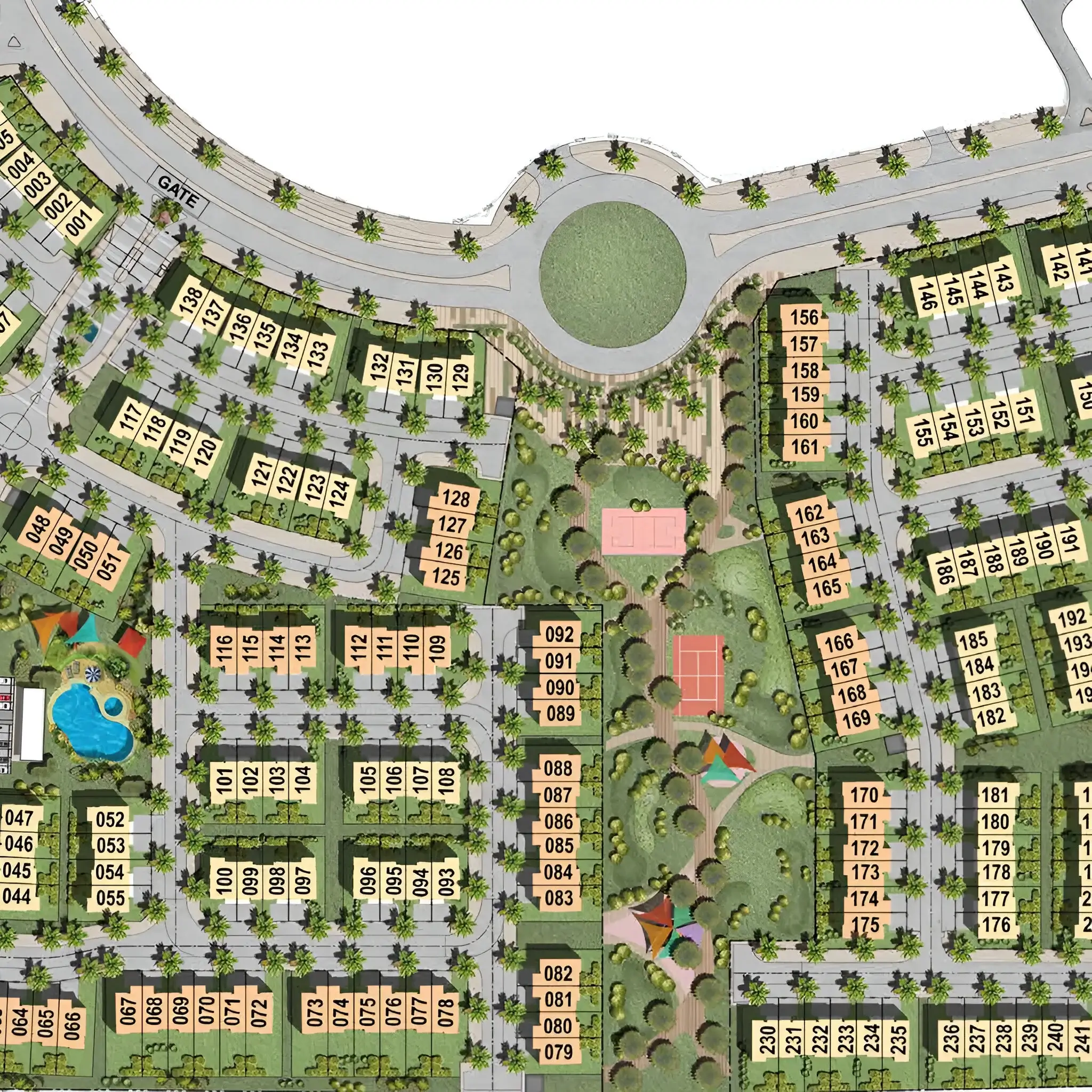 Nakheel Murooj Al Furjan West Location Image