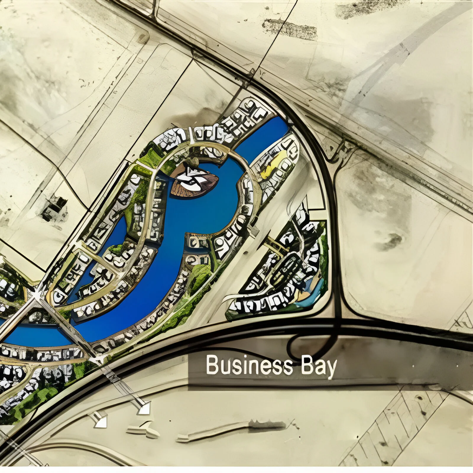 Damac Park Central Location Image