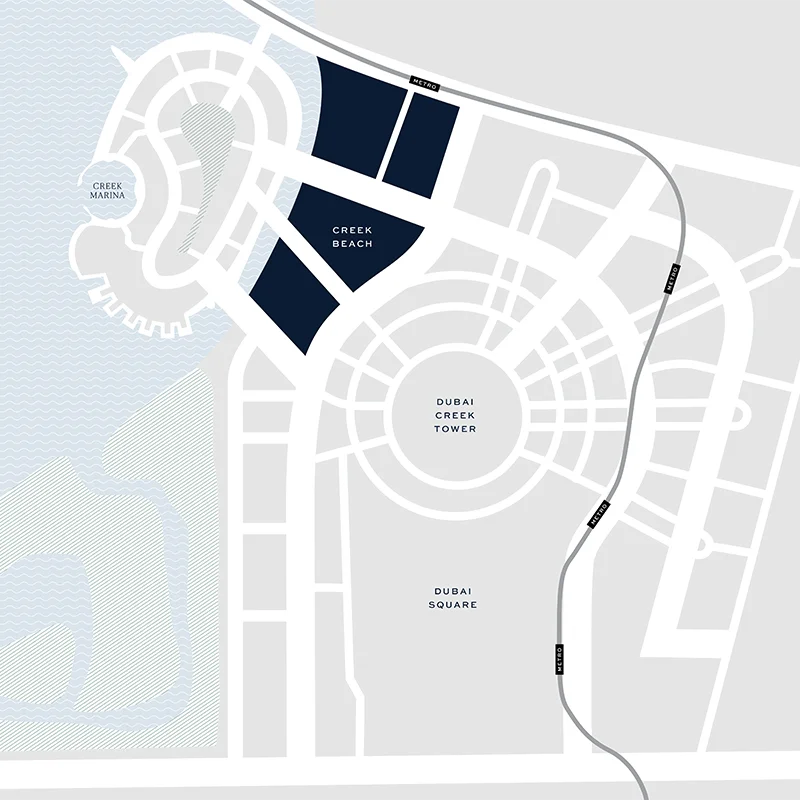 Emaar Sunset Apartments location image