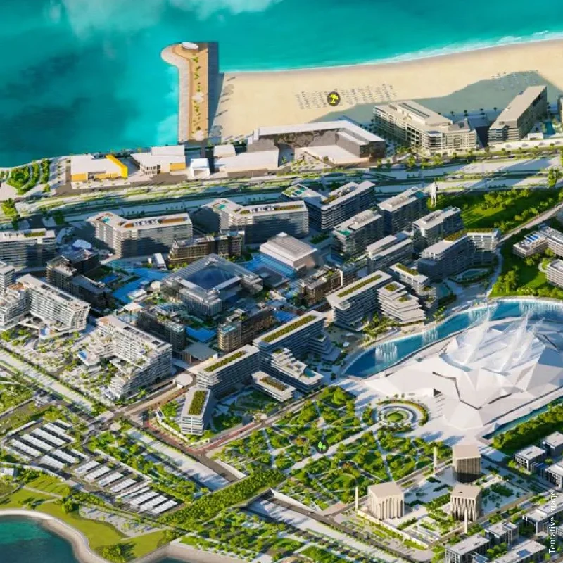 Aldar The Fountain View Residences Location Image