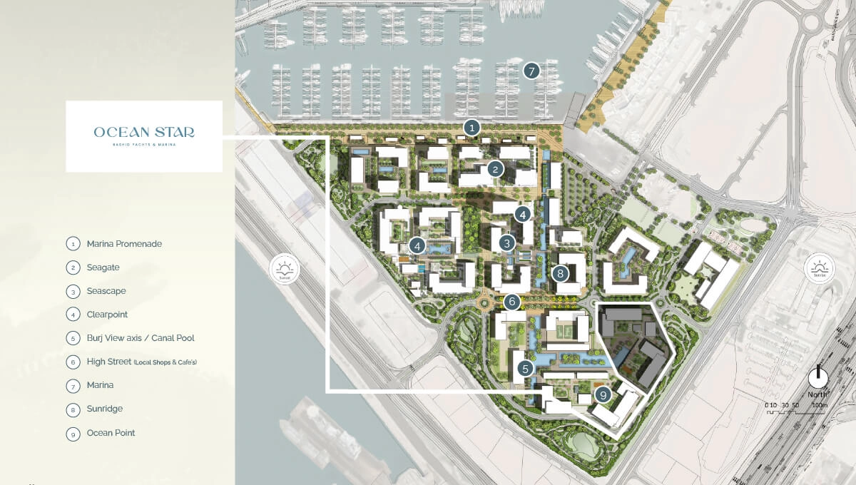 Emaar Ocean Star Connectivity Image
