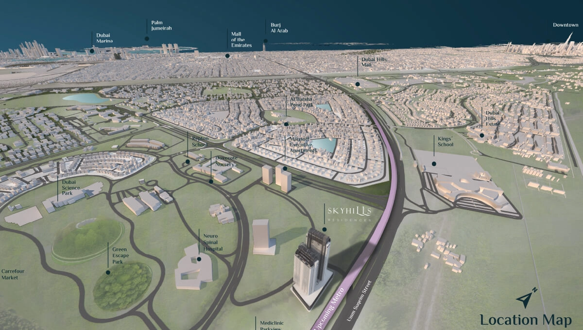 Skyhills Residences Connectivity Image
